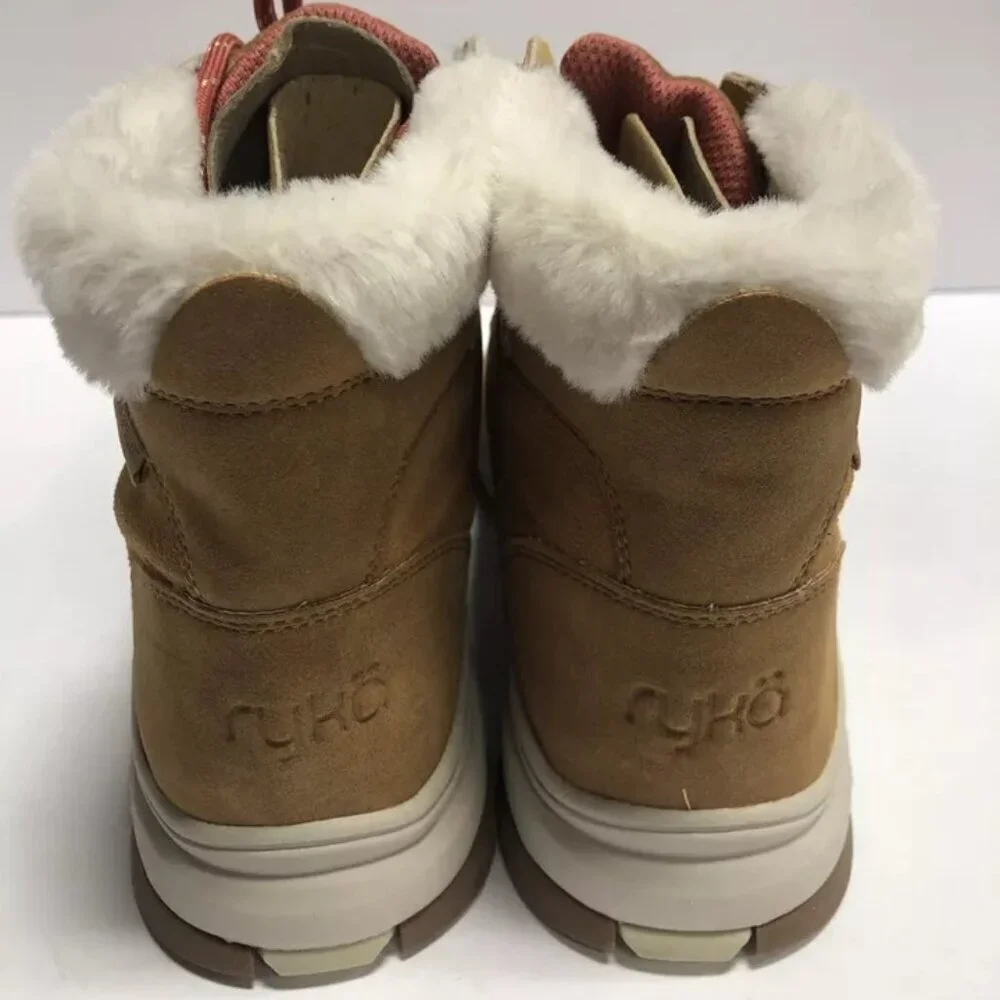 Ryka Women’s Bayou, Brown Suede Boots, Size 6.5Wide